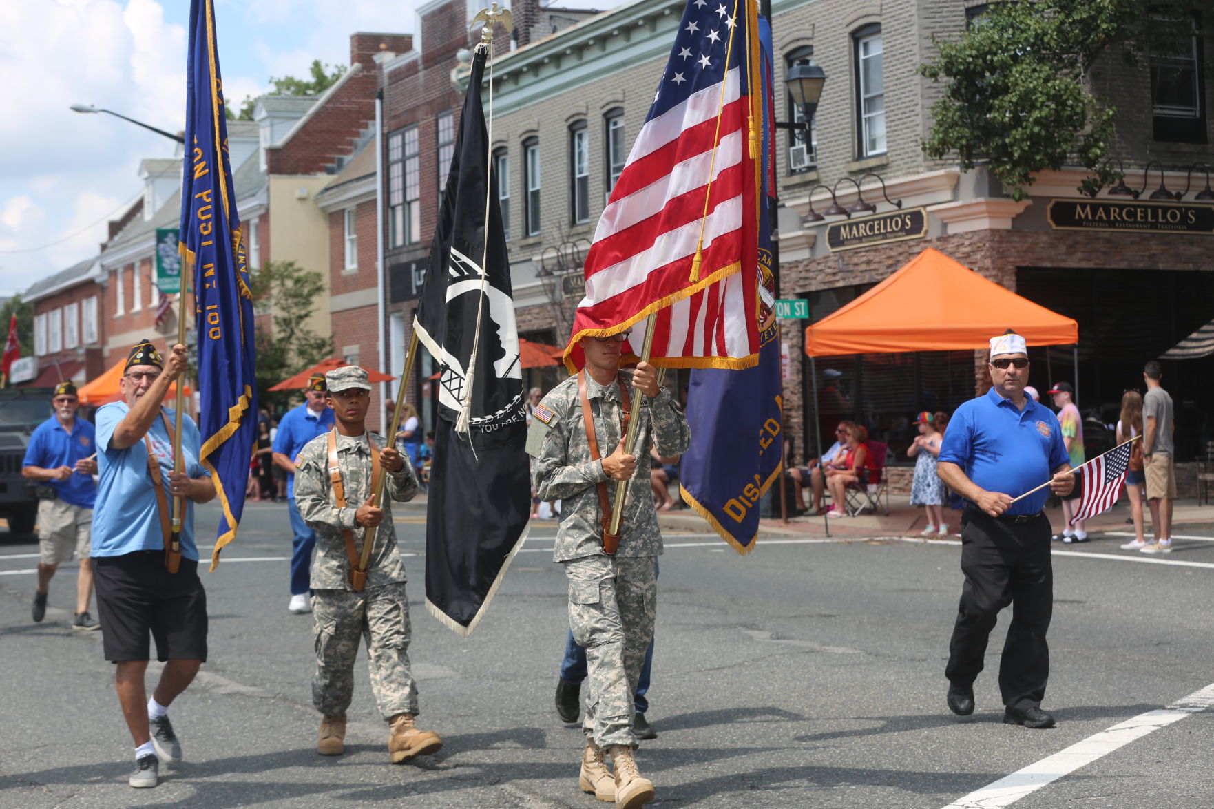 Hammonton's annual Fourth of July parade 2019 along Bellevue Avenue.
